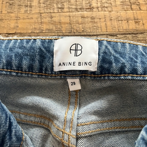 Anine bing split hem jeans - Picture 3 of 3